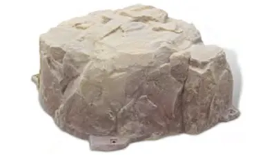 Sand Stone Tall Grinder Pump Cover