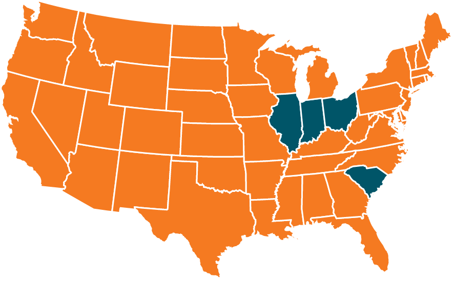 Covalen Service Center Map